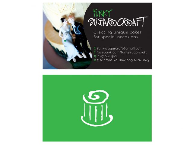 Business Card Design - Funky SugarCraft