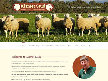 Website Designers Howlong - Kismet Stud