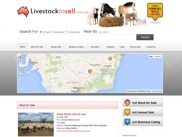 Website Designers Wallan - Livestock to Sell