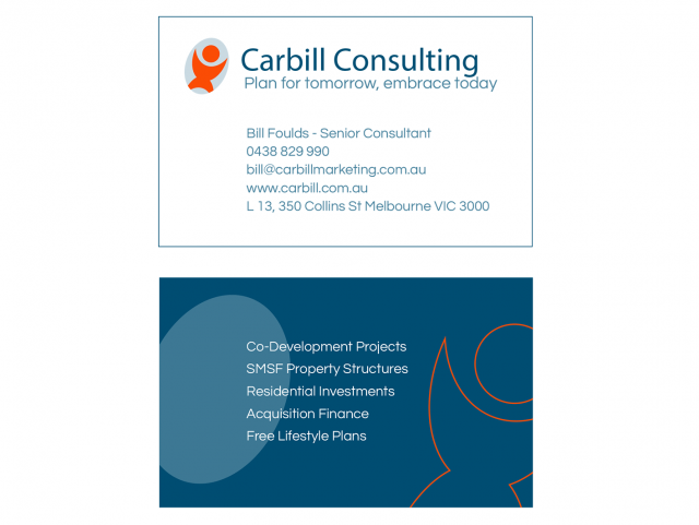 Carbill Consulting Business Card design