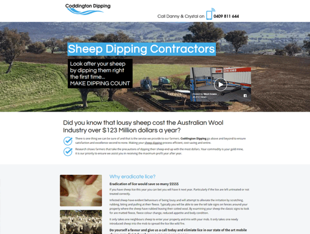 Coddington Dipping - Sheep Dipping Contractors